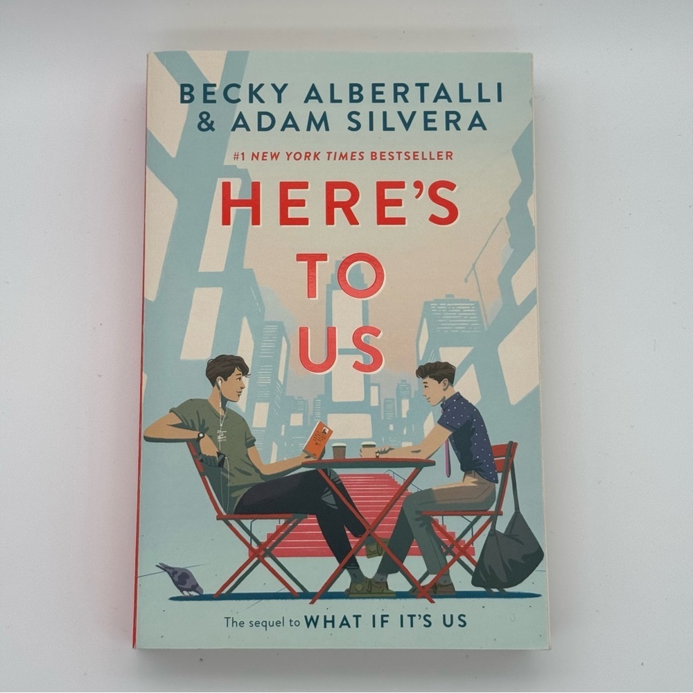 Here's To Us Book by Becky Albertalli & Adam Silvera - Paperback